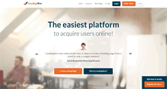 Desktop Screenshot of landinghero.com